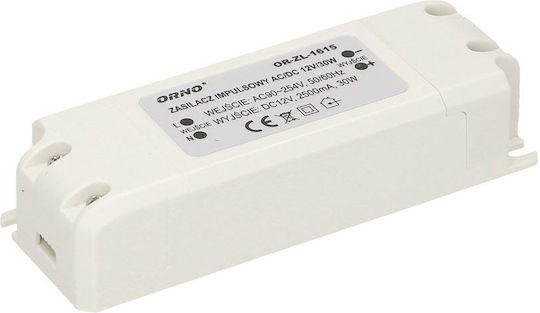 Orno LED-Netzteil IP20 Leistung 30W mit Ausgangsspannung 12V