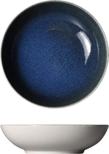 Prestige Serving Bowl Round made of Porcelain Blue with Diameter 21cm 1pcs 69