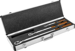 Neo Tools Σετ Καστάνιες με Καρέ 1/4" 3τμχ