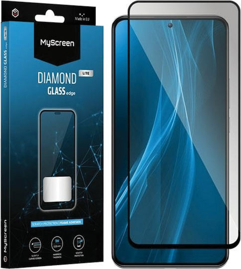 Full Glue Full Face Tempered Glass Μαύρο (Redmi Note 12S)