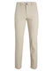 Jack & Jones Trousers Chino Elastic in Loose Fit Crockery