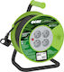 Acar Extension Reel Cord 20m Black