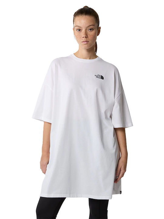 The North Face Dome Mini T-shirt Φόρεμα Άσπρο