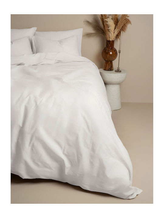 Sunshine Duvet Cover Cotton Double 200x250 Feelings 100 White