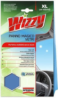 Arexons Cloth Microfiber Cleaning for Interior Plastics - Dashboard Car Blue 40x40cm