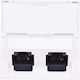 Legrand Mosaic Double Network Socket RJ45 with Cat6 Type Frame in White Color 76504