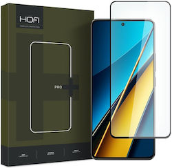 Hofi Glass Pro+ Full Face Tempered Glass Μαύρο (Poco X6)