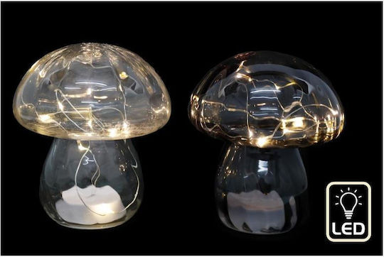 Atmosphera Dekorative Lampe Pilz Weiß
