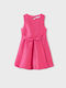 Abel & Lula Kids Dress Fuchsia