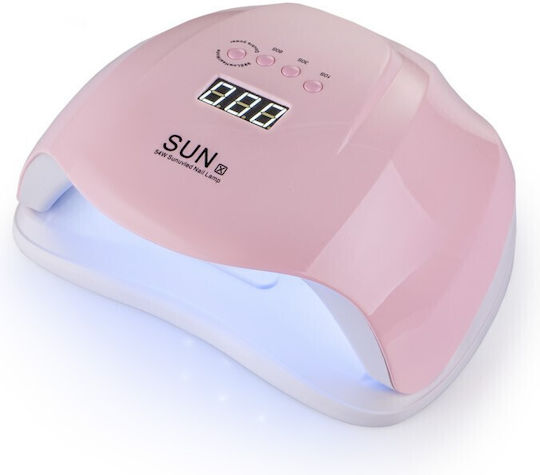 X Φουρνάκι Νυχιών UV / LED 54W Ροζ