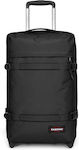 Eastpak Cabin Travel Suitcase Black with 4 Wheels Height 51cm.