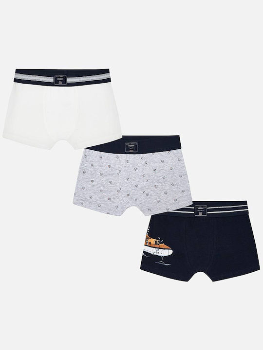 Mayoral Kids Boxers Set Gray 3pcs