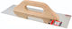 AWTools Μυστρί Ξύλινο 580x580mm με Ξύλινη Λαβή AW30214