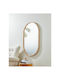 Eglo Wall Mirror Oval with White Wooden Frame 100x60cm 1pcs