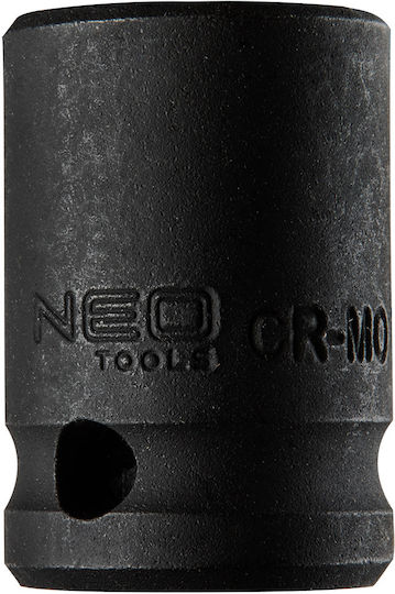Neo Tools Nuss Pneumatisch Sechskant mit Vierkant-Antrieb 1/2" Durchmesser 1/2" 1Stück
