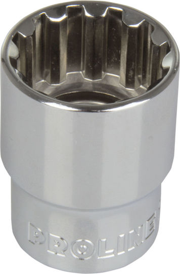 Proline Карудаки Многостен с Каре Приемник 1/2" Диаметър 1/2" 1бр