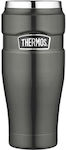 Thermos Ποτήρι Θερμός Ανοξείδωτο 470ml Metallic Grey