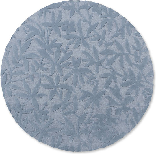 Laura Ashley Cleavers Lucrat manual Covor Rotund Din lână Seaspray 200x200cm