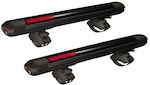 Yakima Fatcat 4 Evo Car Ski Mounts 57cm Suitable for 4 Ski Pairs or 2 Snowboards