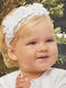 Abel & Lula Baby Headband White 1pc