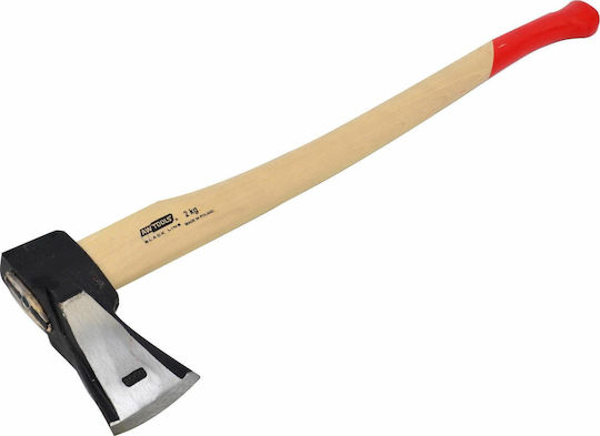 AWTools AW33061BL Τσεκούρι Σχισίματος Μήκους 80cm και Βάρους 2kg με Ξύλινη Λαβή