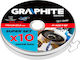 Graphite Δίσκος Κοπής Μετάλλου 115mm 10τμχ
