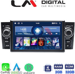 LM Digital Car-Audiosystem für Fiat Punkt 2005 > 2012 (Bluetooth/USB/WiFi/GPS/Apple-Carplay/Android-Auto)