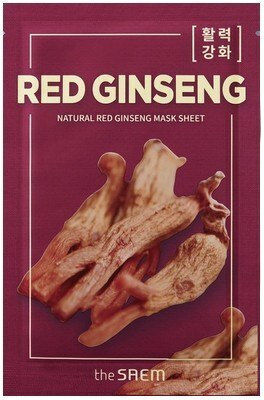 The Saem Red Ginseng Sheet Μάσκα Προσώπου Με Centella Asiatica 21ml