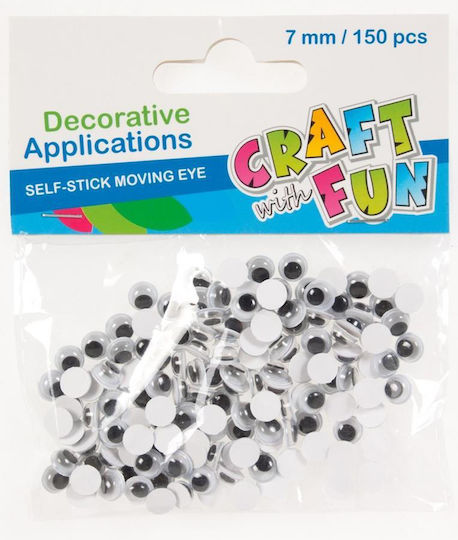Craft with Fun Διακοσμητικό Στοιχείο για DIY Κατασκευές Μαύρο