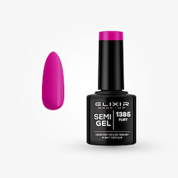Elixir Semigel Semi-Permanent Nail Polish Flirt...
