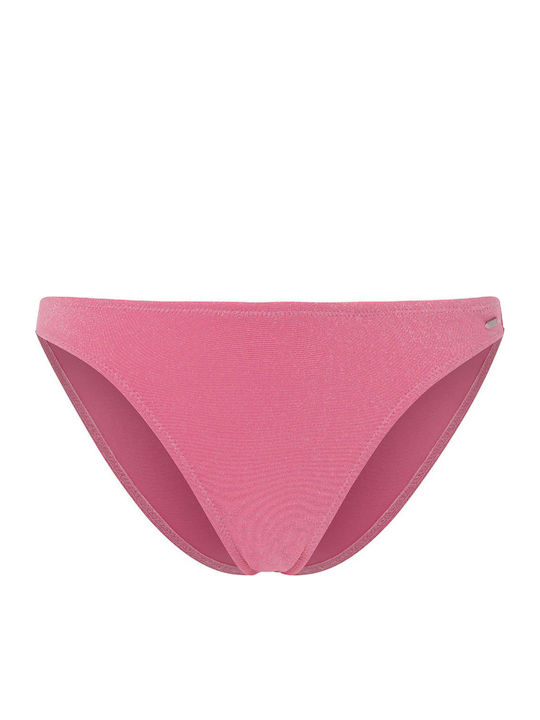 Lurex Bikini Slip Pink