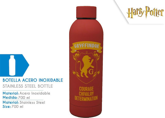 Warner Bros Sticlă Pentru Copii Harry Potter Din Oțel Inoxidabil Cu Capac Cu Filet Antivărsare 700ml