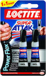 Loctite Adeziv Gel Instant Super Attak Power Flex 2buc 3gr