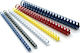Herlitz Plastic Spine / Spiral Bookbinding 8mm 100pcs