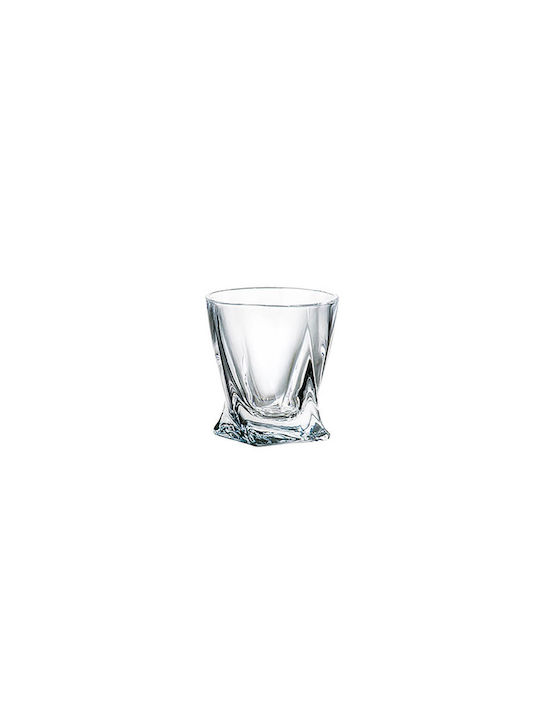 Bohemia Quadro Shot Glasses made of Crystal 55ml 6pcs