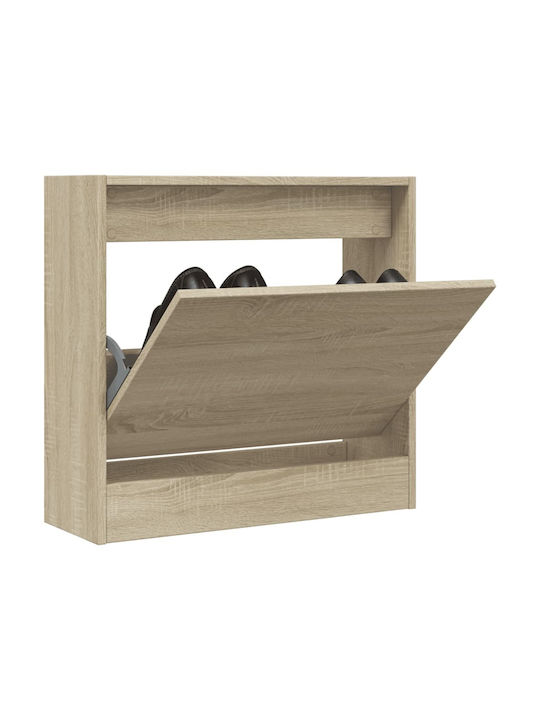 Holz Schuhschrank 60x21x57cm