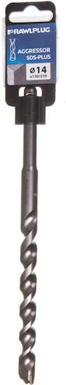 Rawlplug Диамантена Свредло със SDS Plus Опашка за Строителни материали 14x150mm