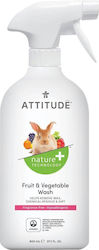 Καθαριστικό Φρούτων & Λαχανικών Attitude 800ml