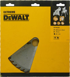 DEWALT Δίσκος Κοπής Ξύλου με 40 Δόντια
