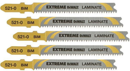 Dewalt Jig Saw Blade 82mm 5pcs DT2080