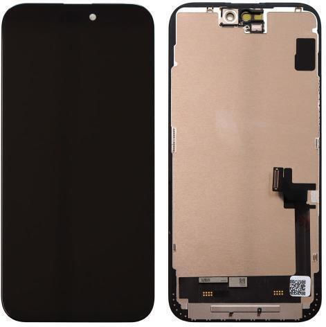 Screen IPS LCD with Touch Mechanism for iPhone 15 Plus (Black)