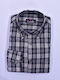 Long Sleeve Shirt Brown-Beige