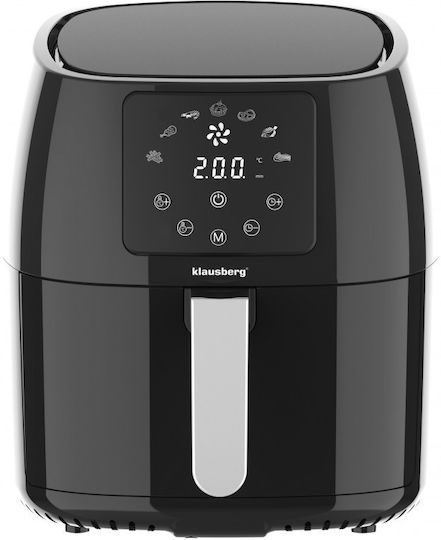 Klausberg Air Fryer 4.5lt Μαύρο KB-7551