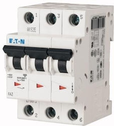 Eaton Automatic Circuit Breaker 3A Triple-pole 278863