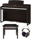 Kawai Electric Upright Piano CA-401 Set Built-i...