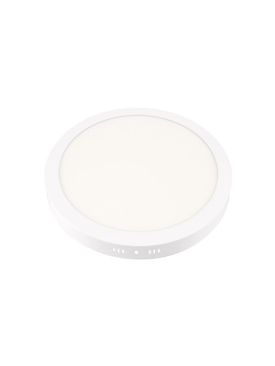 Bemko LED Panel 6W με Φυσικό Λευκό Φως 4000K