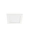 Kanlux Quadratisches Vertieftes LED-Panel 12W mit Warmweißem Licht 3000K