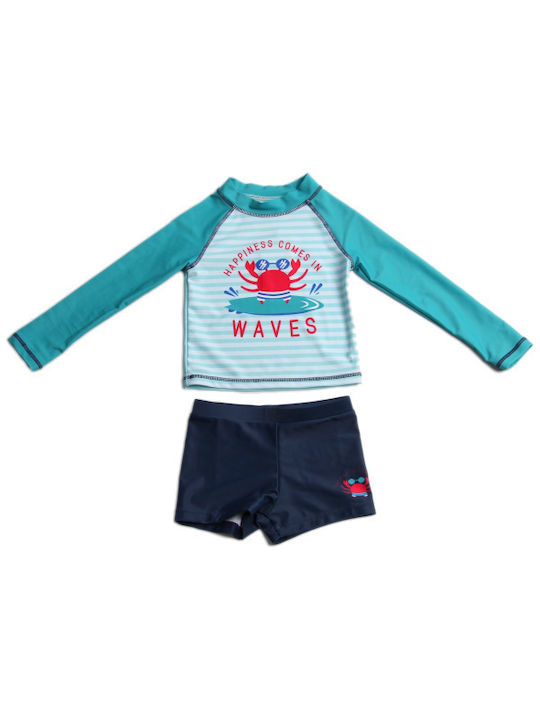 Joyce Kids Swimwear Swimwear Set Petrol