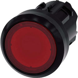 Siemens Бутон Команди Червен 3SU1001-0AB20-0AA0