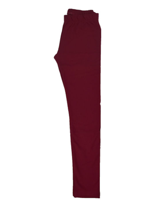 Joyce Leggings pentru Copii Lung Wine